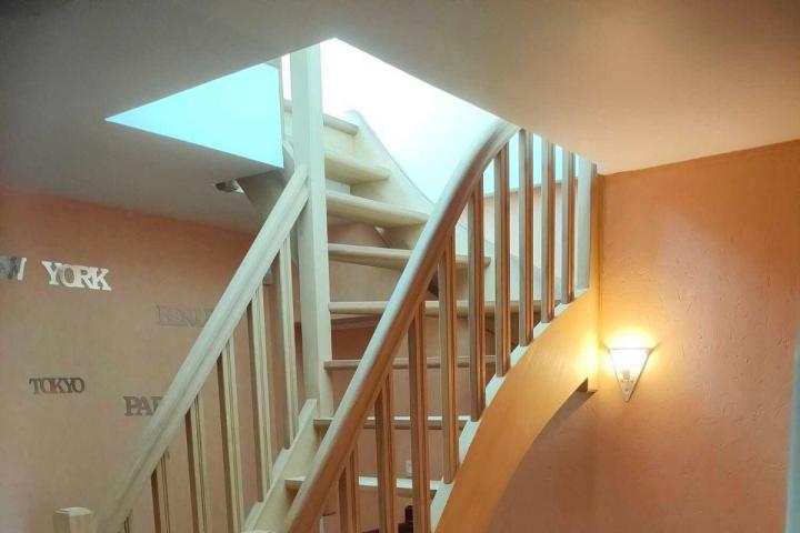 Conception d'escalier en bois sur-mesure Yerville